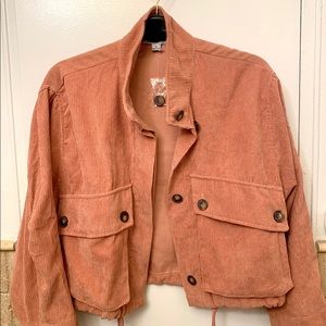 Favlux pink corduroy jacket